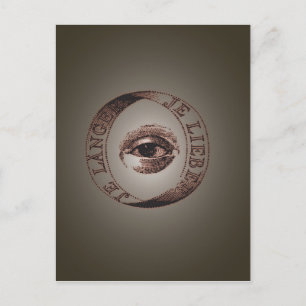 Cartão Postal Olho luminoso