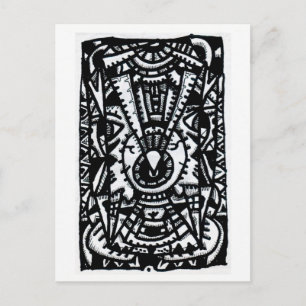 Cartão Postal Olhos de Brian Benson