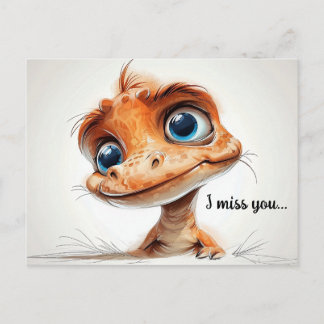 Cartão Postal Olhos Inquisitivos