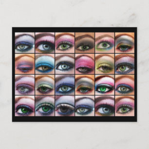 Cartão Postal Olhos Lindos