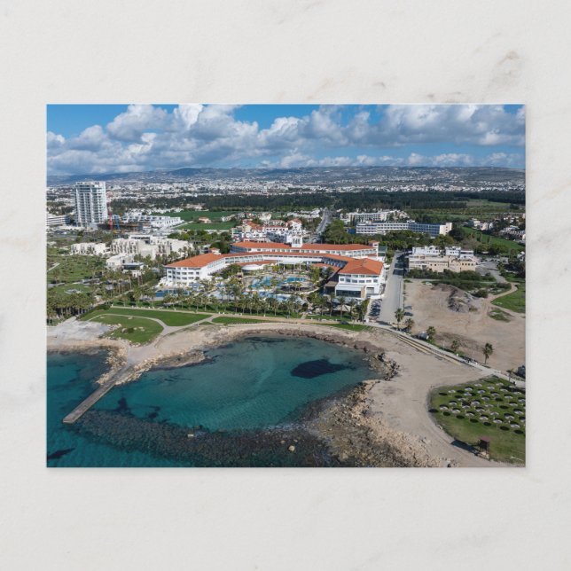 Cartão Postal Olimpiadas Lagoa Resort Paphos (Frente)