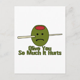 Cartão Postal Olivar-Te Tanto