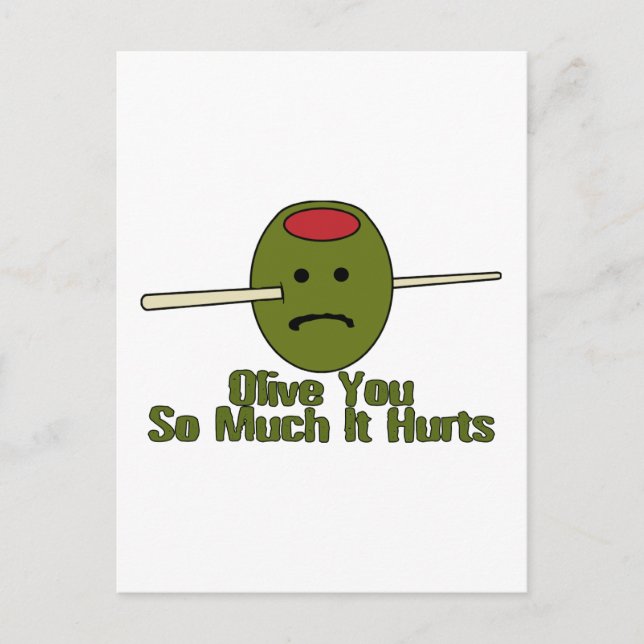 Cartão Postal Olivar-Te Tanto (Frente)