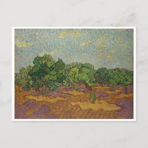Cartão Postal Oliveiras, Van Gogh