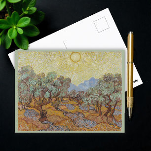 Cartão Postal Oliveiras, Vincent van Gogh