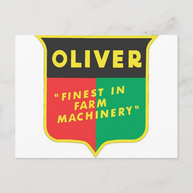 Cartão Postal Oliver (Frente)
