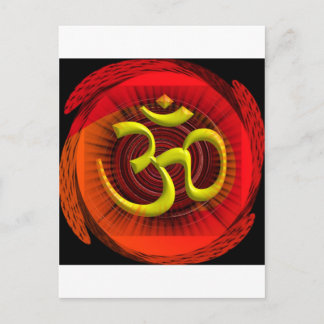 Cartão Postal Om 1