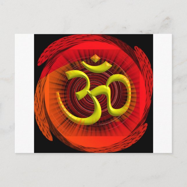 Cartão Postal Om 1 (Frente)
