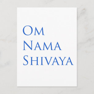 Cartão Postal Om Nama Shivaya