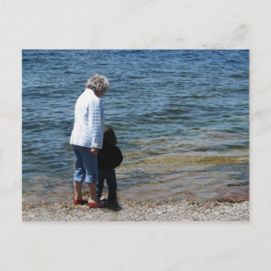 Cartão Postal Oma e Devin