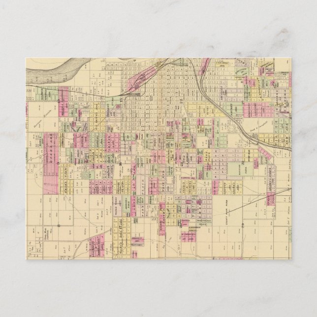 Cartão Postal Omaha City, Nebraska (Frente)