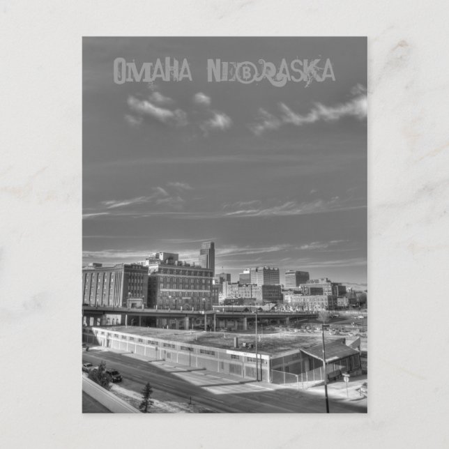 Cartão Postal Omaha, Nebraska (Frente)