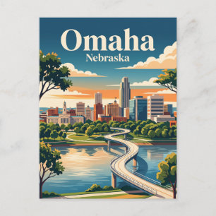 Cartão Postal Omaha, Nebraska