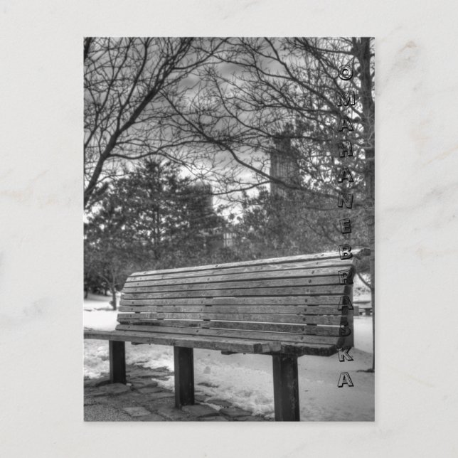 Cartão Postal Omaha Nebraska (Frente)