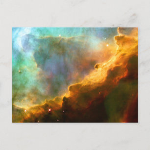 Cartão Postal Omega / Nebulosa Swan (Telescópio Hubble)