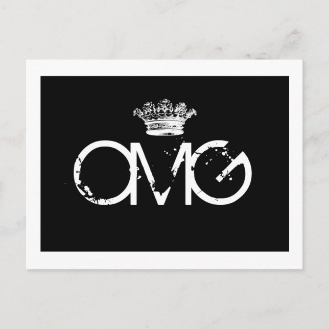 CARTÃO POSTAL OMG (Frente)