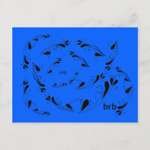 Cartão Postal OMG! brb