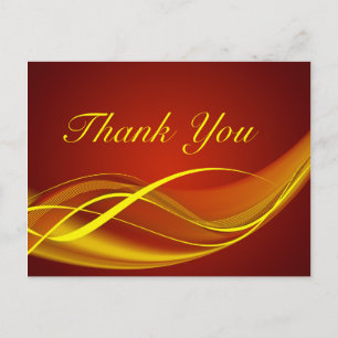 Cartão Postal Onda Flame