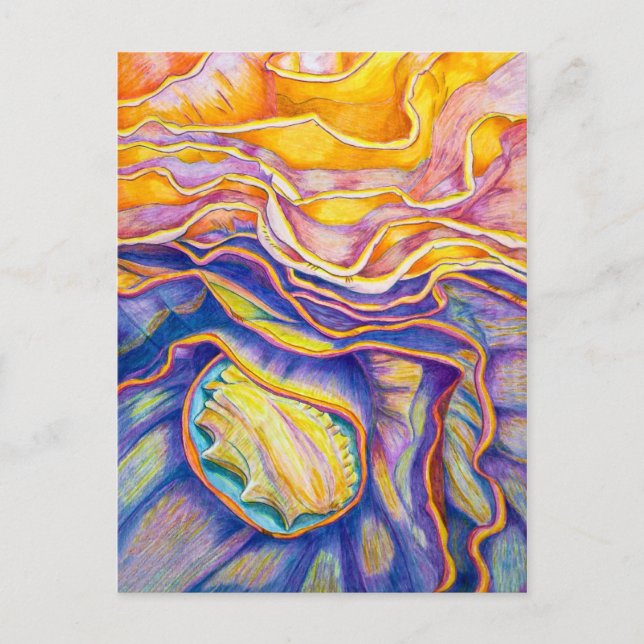 Cartão Postal Ondas (Frente)