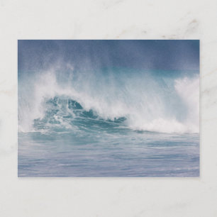 Cartão Postal Ondas azuis em queda livre, Maui, Havaí, EUA 3