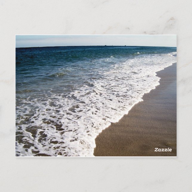 CARTÃO POSTAL ONDAS BRANCAS DA LAVAGEM DE FLORIDA (Verso)