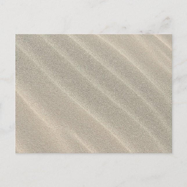 Cartão Postal Ondas de areia (Frente)