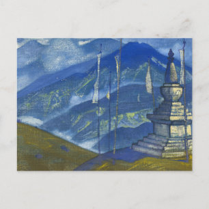 Cartão Postal Ondas de Mist por Nicholas Roerich