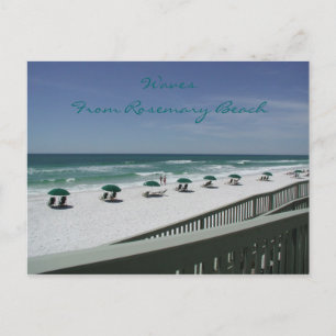 Cartão Postal Ondas De Rosemary Beach