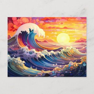 Cartão Postal Ondas Épicas 11