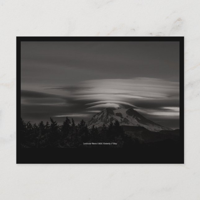 Cartão Postal Ondas lenticulares (Frente)