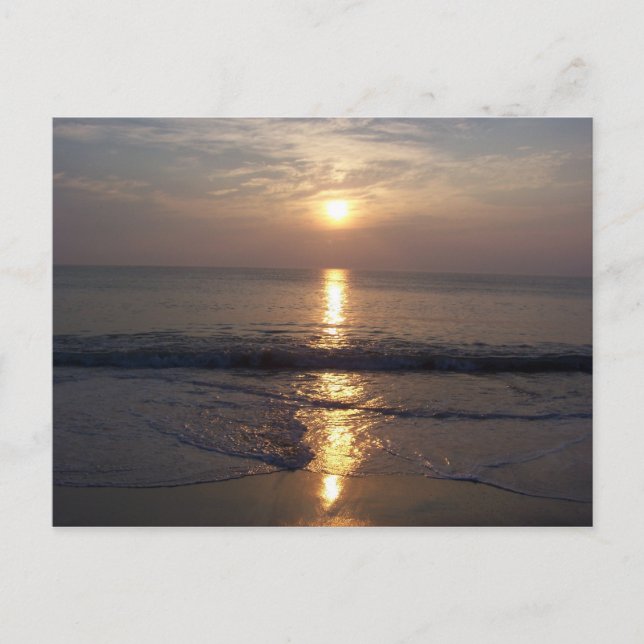 Cartão Postal Ondas Perfeitas (Frente)