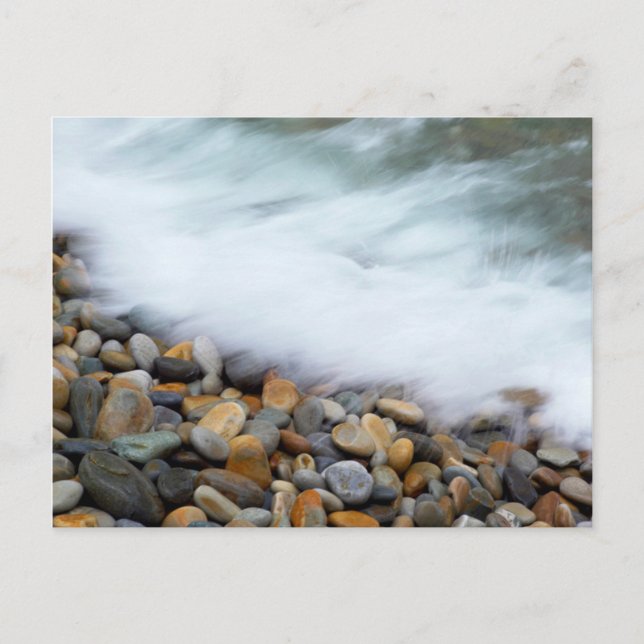 Cartão Postal Ondas Quebrando Em Bolhas, Tsitsikamma (Frente)