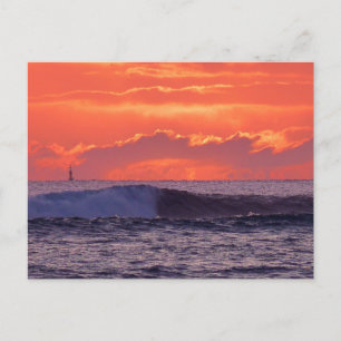 Cartão Postal Ondas tropicais