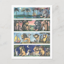Cartão Postal Onde As Coisas Selvagens São Cenas