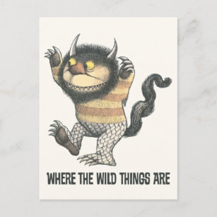 Cartão Postal Onde estão as coisas selvagens   Natureza