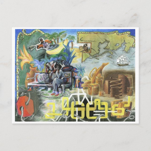 Cartão Postal Onde Iremos? (Frente)