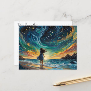 Cartão Postal Onde os sonhos vão