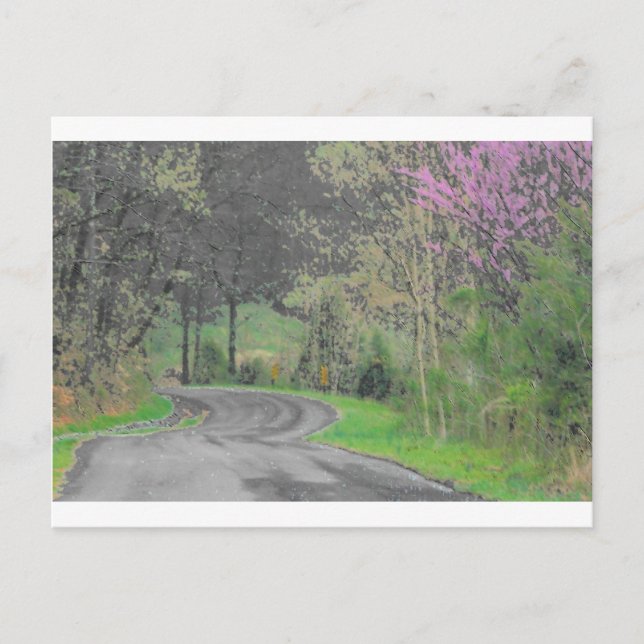 Cartão Postal Onde quer que me leve (Frente)