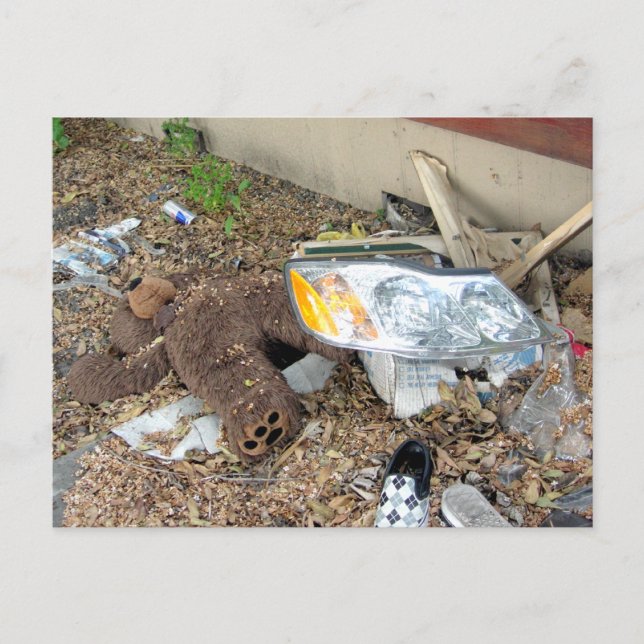 Cartão Postal Onde Ted deu errado? (Frente)