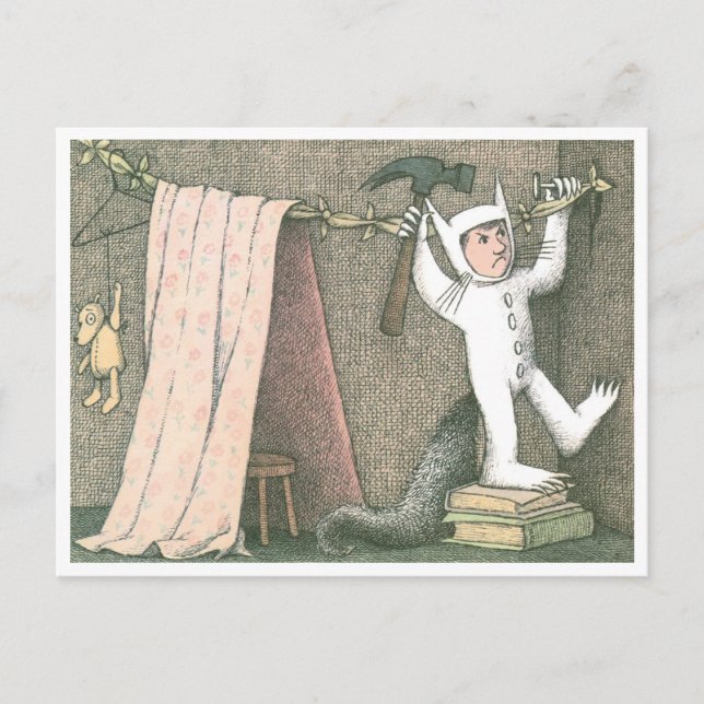 Cartão Postal Onde Vivem os Monstros | Cena 1 (Frente)