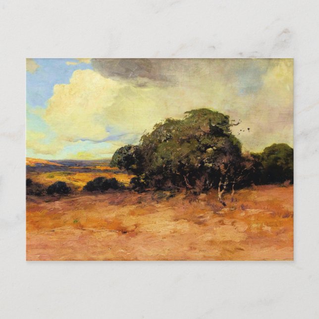 Cartão Postal Onderdonk - Texas Dry Country, pintura de arte (Frente)