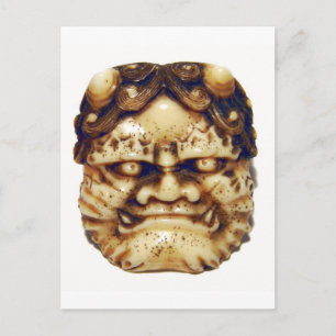 Cartão Postal Oni Netsuke