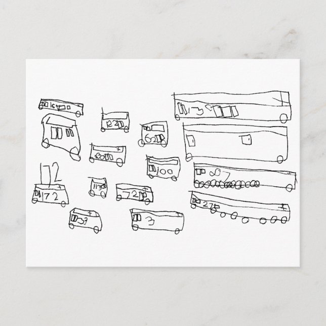 Cartão Postal Ônibus (Frente)