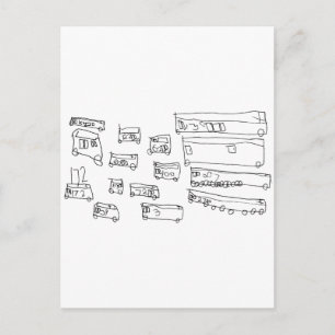 Cartão Postal Ônibus