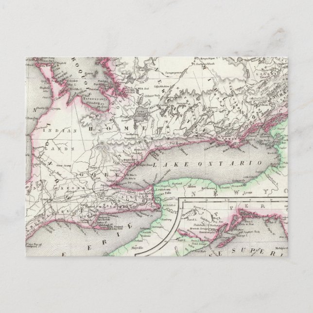 Cartão Postal Ontário, Canadá (Frente)