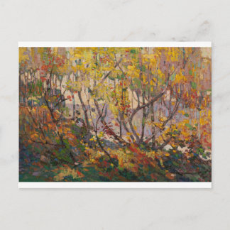 Cartão Postal Ontario Landscape Opulson outubro de Tom Thomson