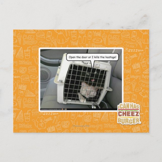 Cartão Postal Open the door (Frente)