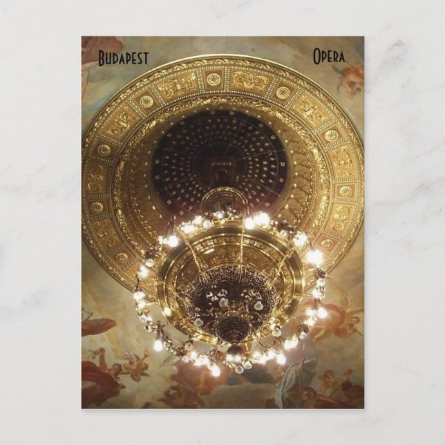 Cartão Postal Ópera (Frente)