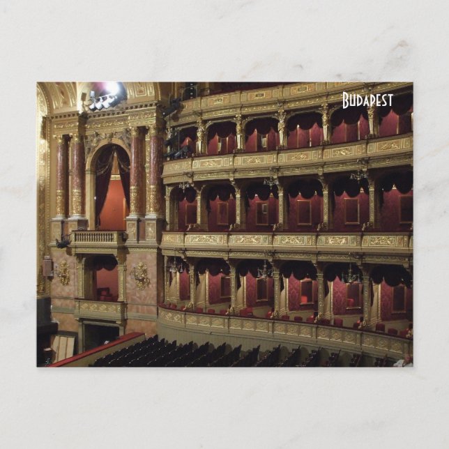 Cartão Postal Ópera (Frente)