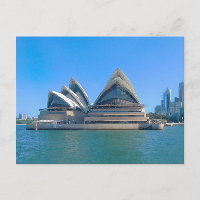 Cartão Postal Ópera de Sydney, Austrália (Frente)
